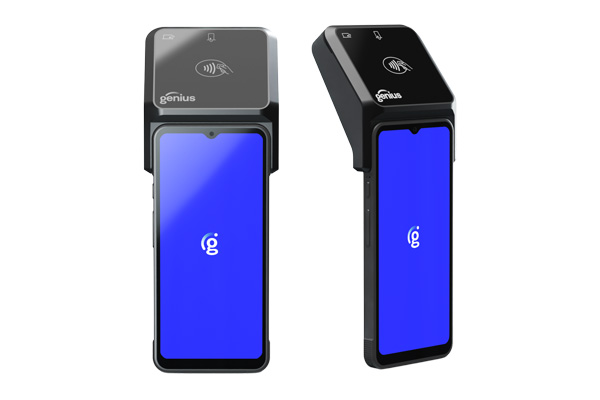 Genius handheld order and pay-at-table devices